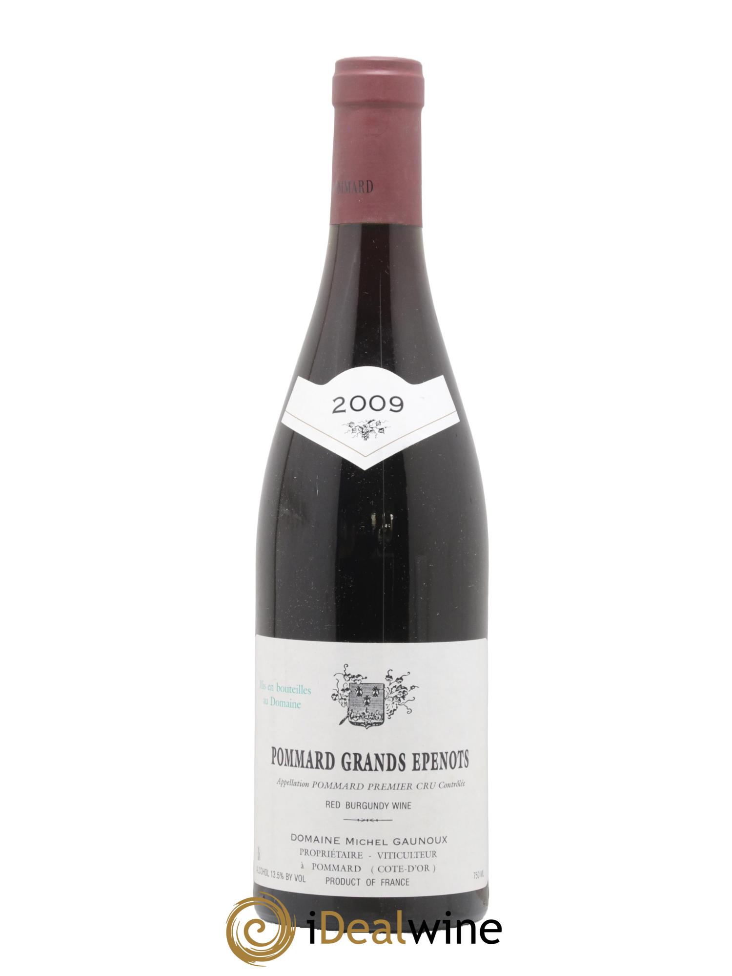 Pommard 1er Cru Grands Epenots Michel Gaunoux 2009 - Lot de 1 bouteille - 0