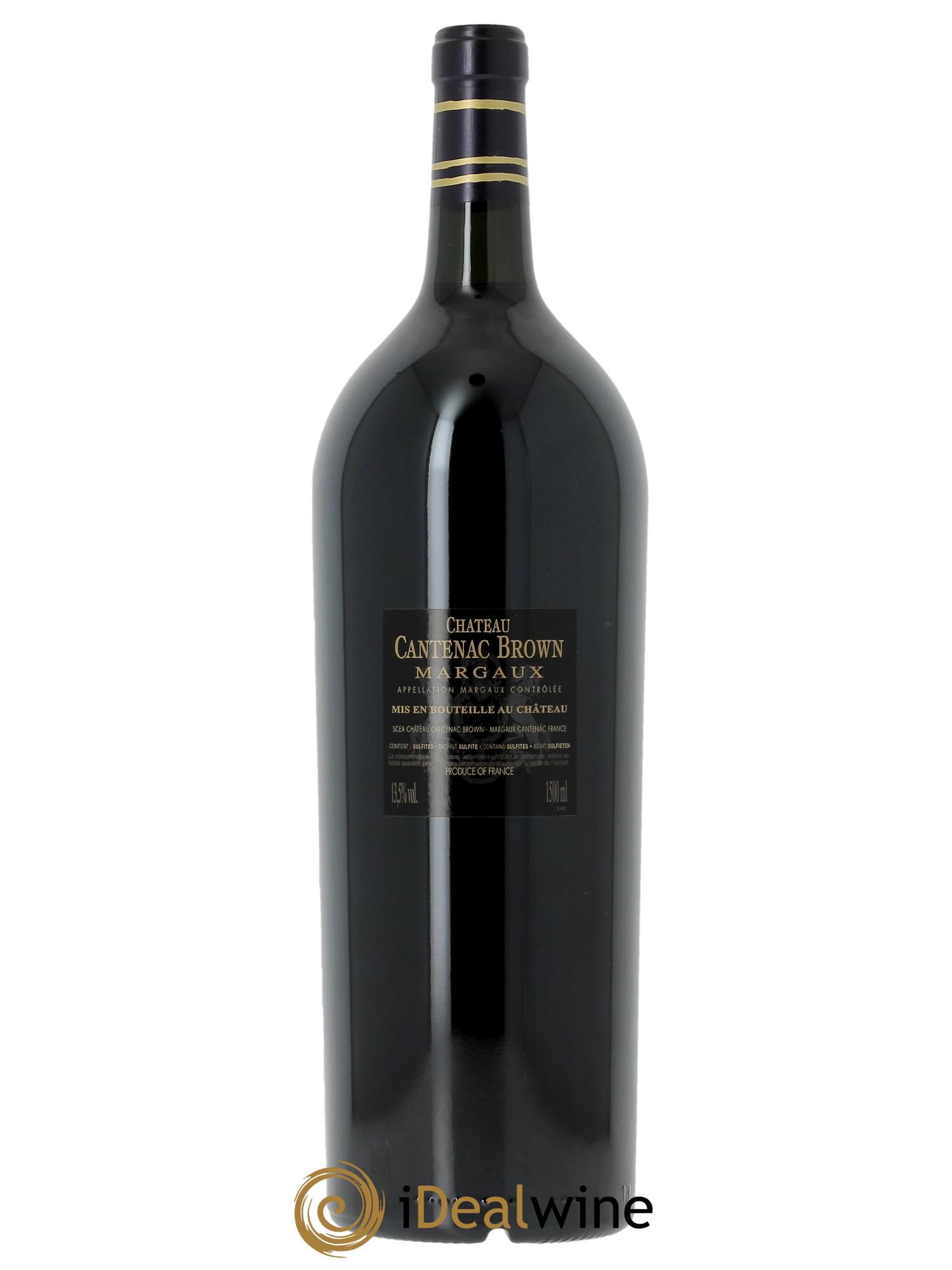 Château Cantenac Brown 3ème Grand Cru Classé (Cassetta in legno a partire da 3 mg) 2023 - Lotto di 1 magnum - 1