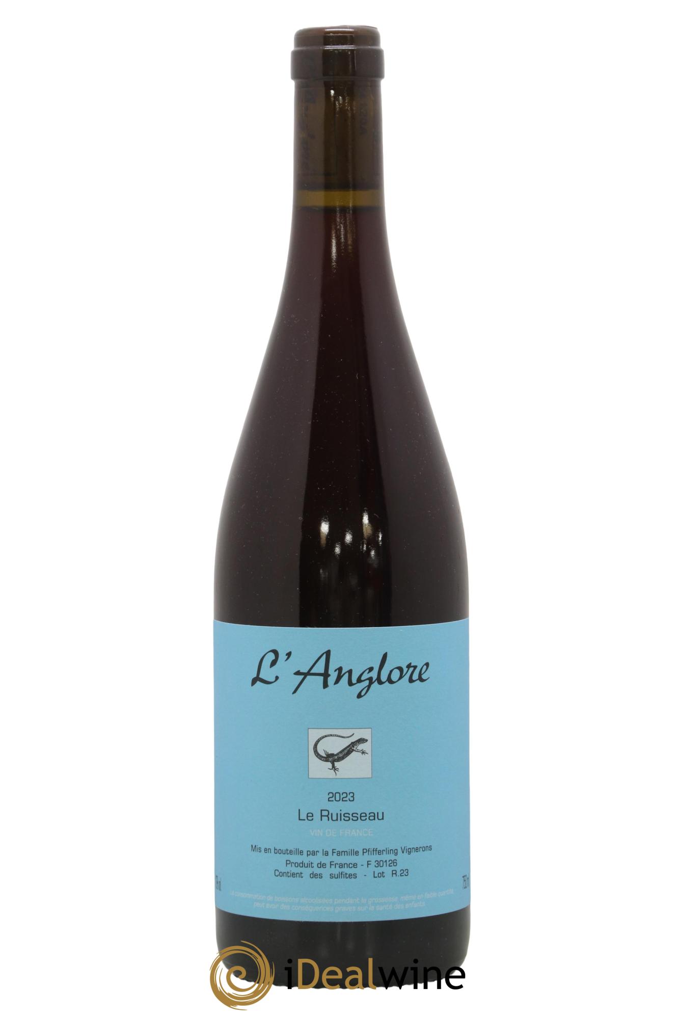 Vin de France Le Ruisseau L'Anglore 2023 - Lot de 1 bouteille - 0