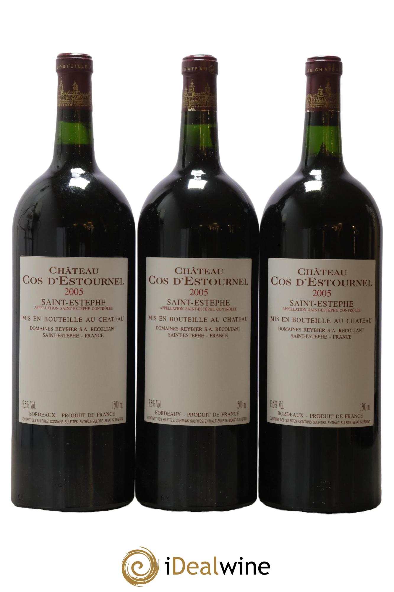 Cos d'Estournel 2ème Grand Cru Classé 2005 - Lot of 6 magnums - 4