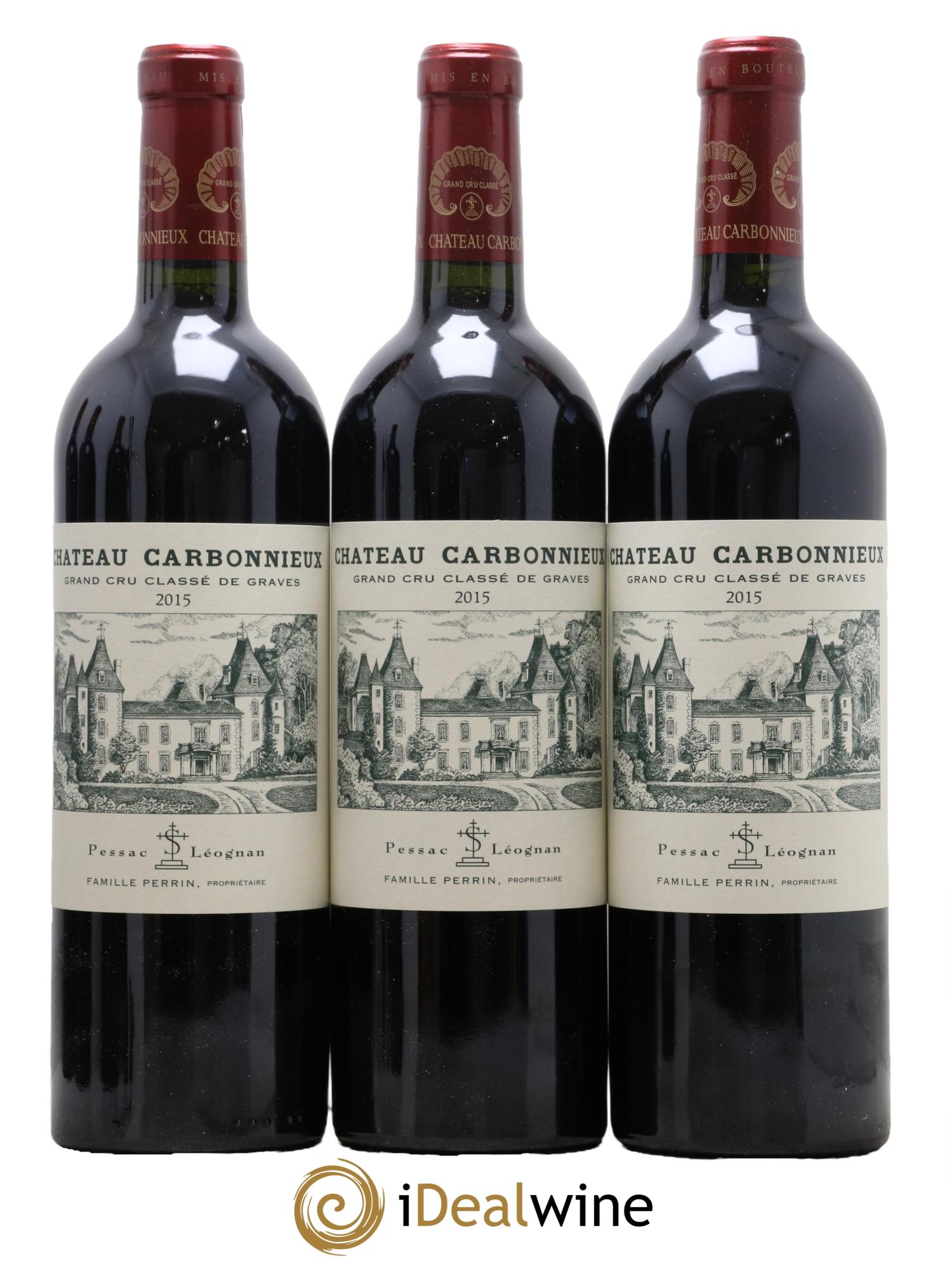 Château Carbonnieux Cru Classé de Graves 2015 - Lot de 6 bouteilles - 2