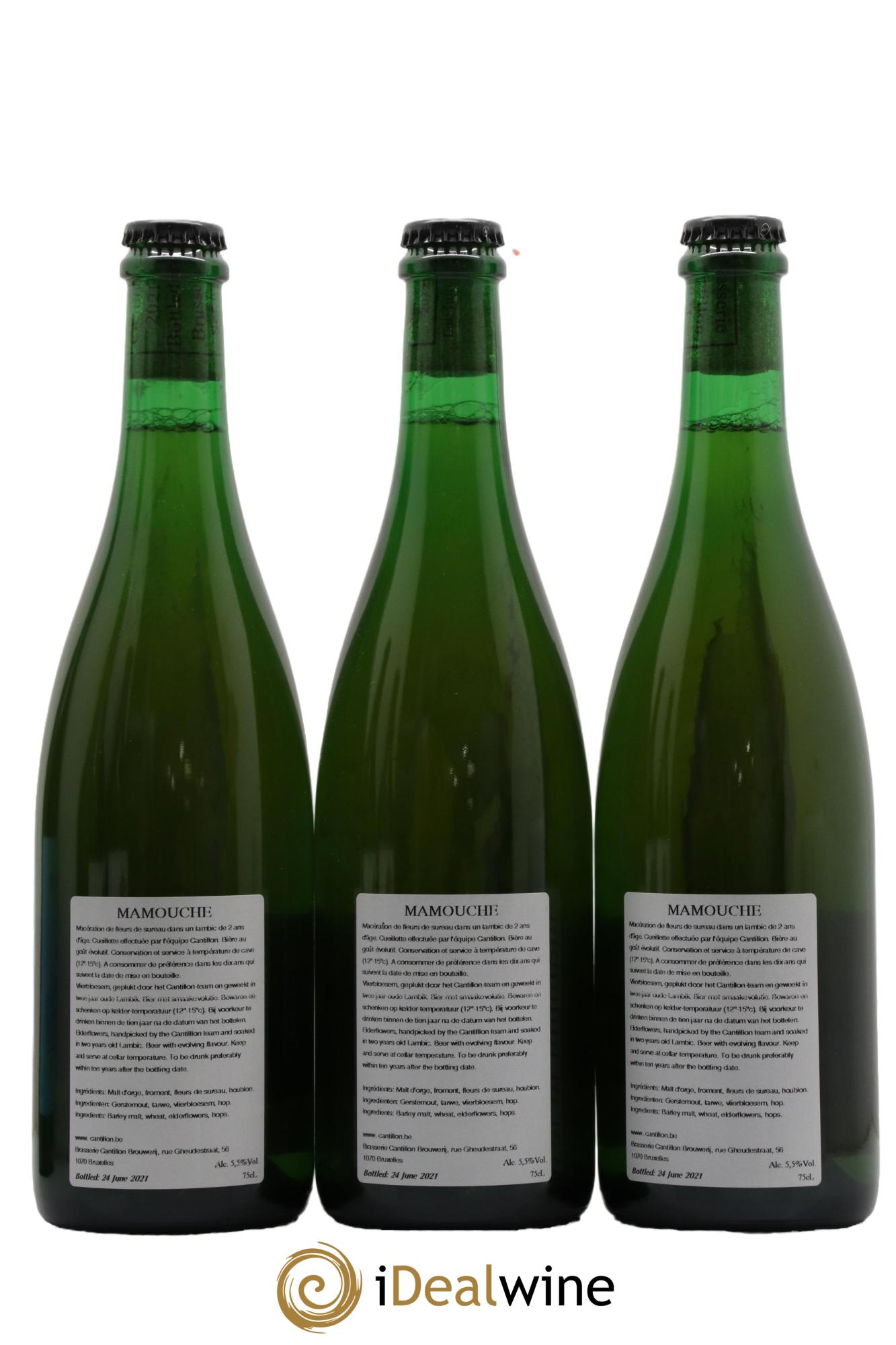 Bière Cantillon Mamouche Mise 2021 - Lotto di 3 bottiglie - 1