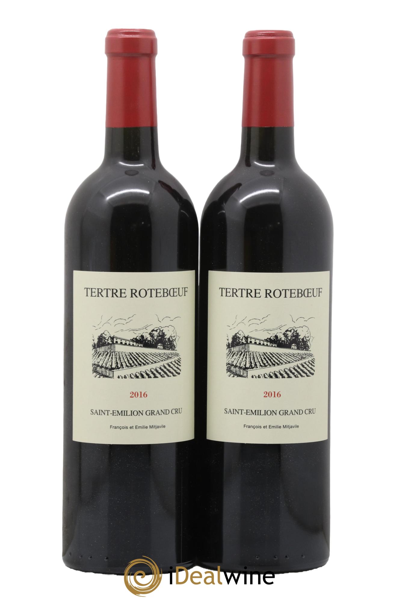 Château Tertre Roteboeuf 2016 - Lot de 2 bouteilles - 0
