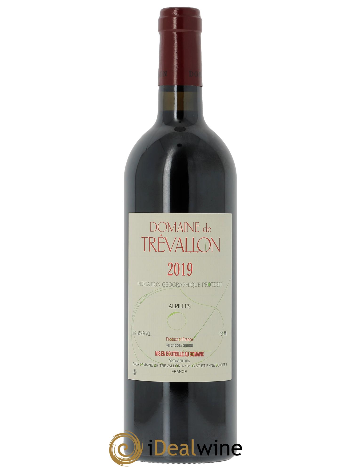Alpilles Trévallon (Domaine de) Eloi Dürrbach 2019 - Lot de 1 bouteille - 0