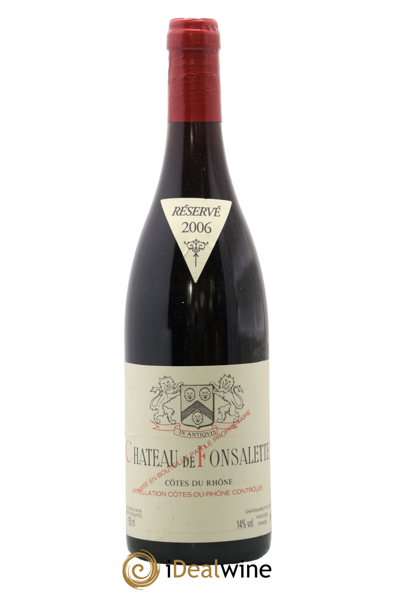 Côtes-du-Rhône Château de Fonsalette Emmanuel Reynaud 2006 - Lot of 1 bottle - 0