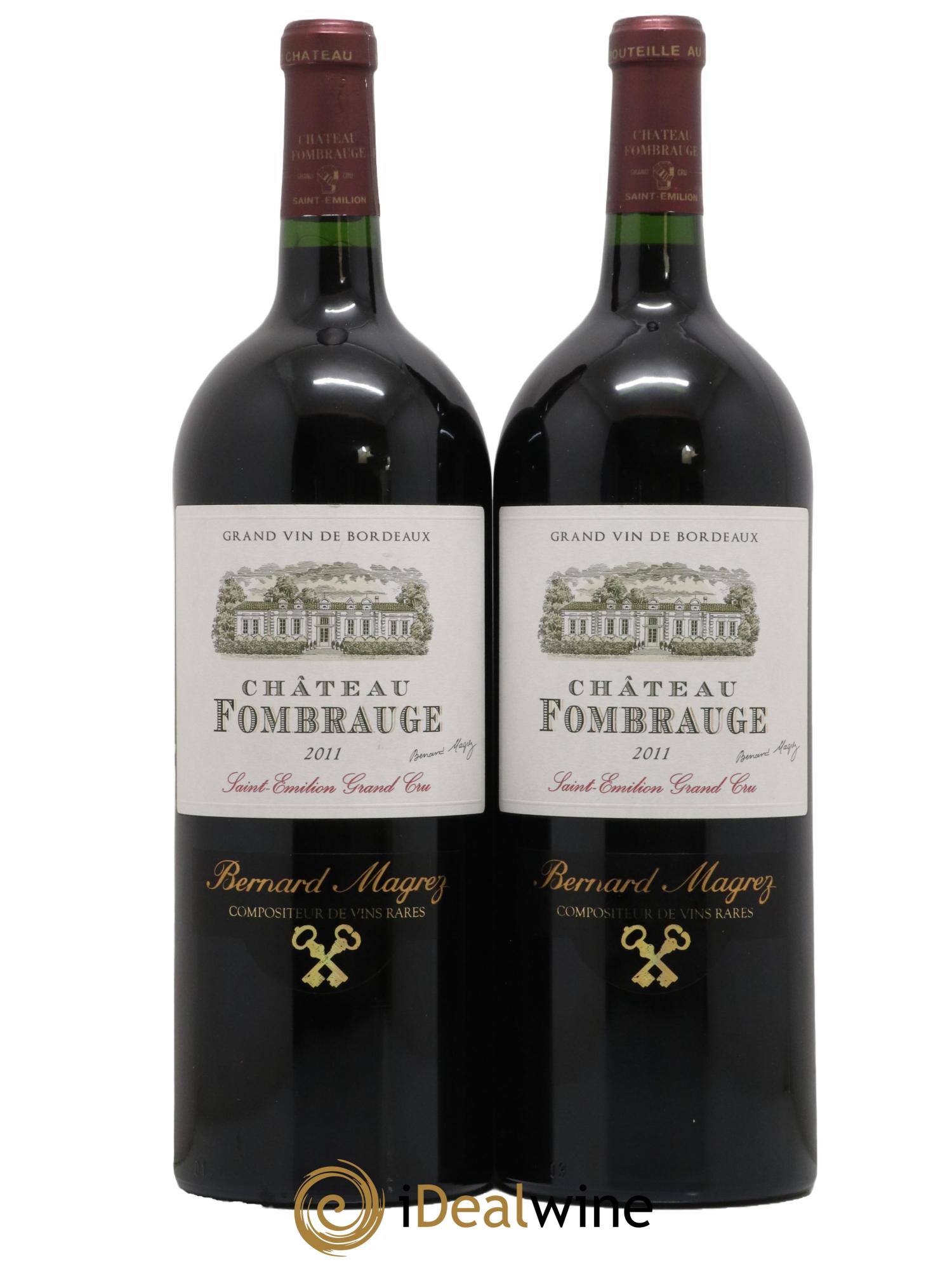 Château Fombrauge Grand Cru Classé 2011 - Lot de 2 magnums - 0