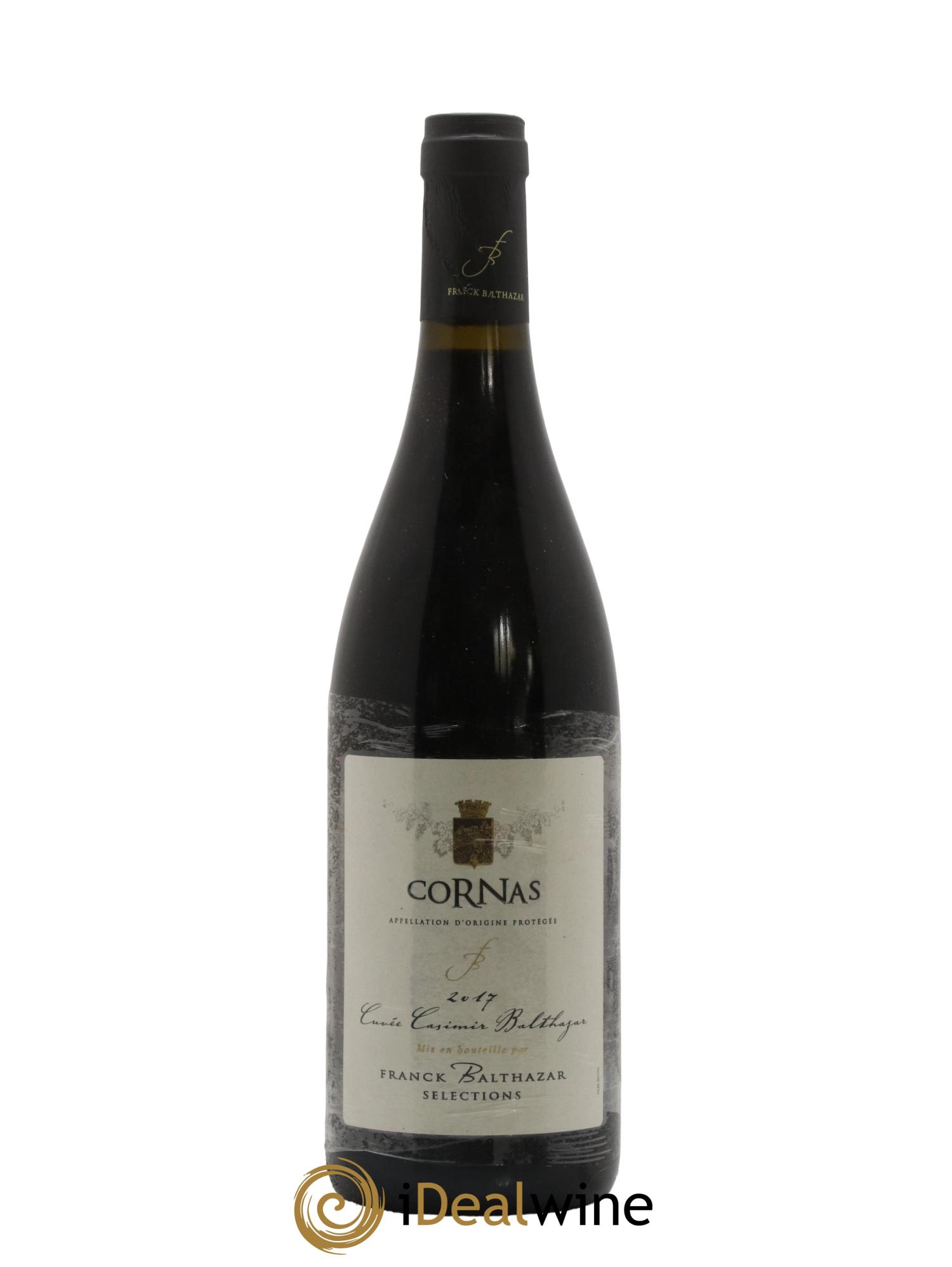 Cornas Cuvée Casimir Balthazar Franck Balthazar (Domaine) 2017 - Lot de 1 bouteille - 0