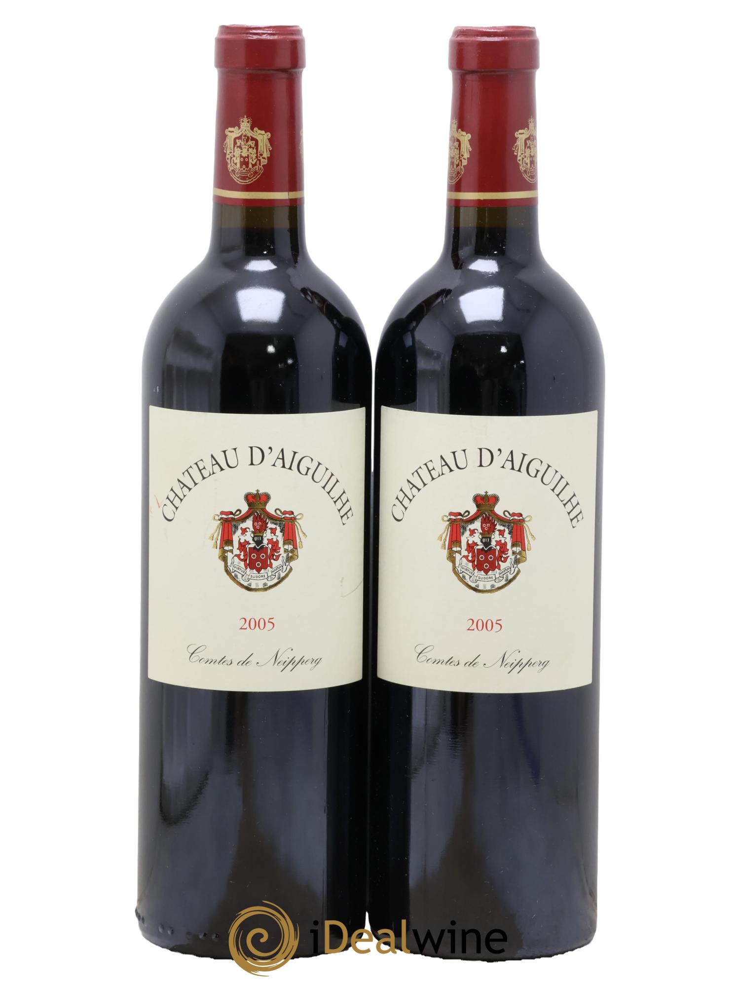 Château d' Aiguilhe 2005 - Posten von 2 Flaschen - 0