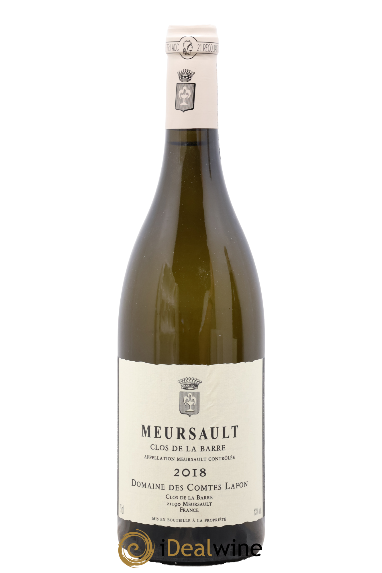 Meursault Clos de la Barre Comtes Lafon (Domaine des) 2018 - Lot de 1 bouteille - 0