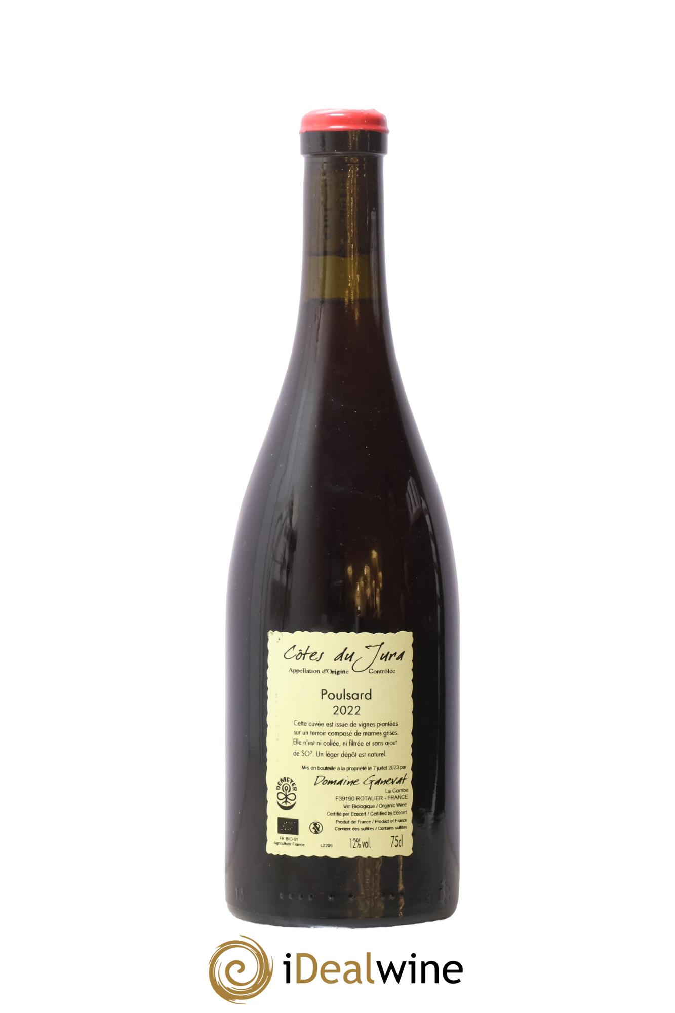 Côtes du Jura Les Chalasses Vieilles Vignes Poulsard Jean-François Ganevat (Domaine) 2022 - Posten von 1 Flasche - 1