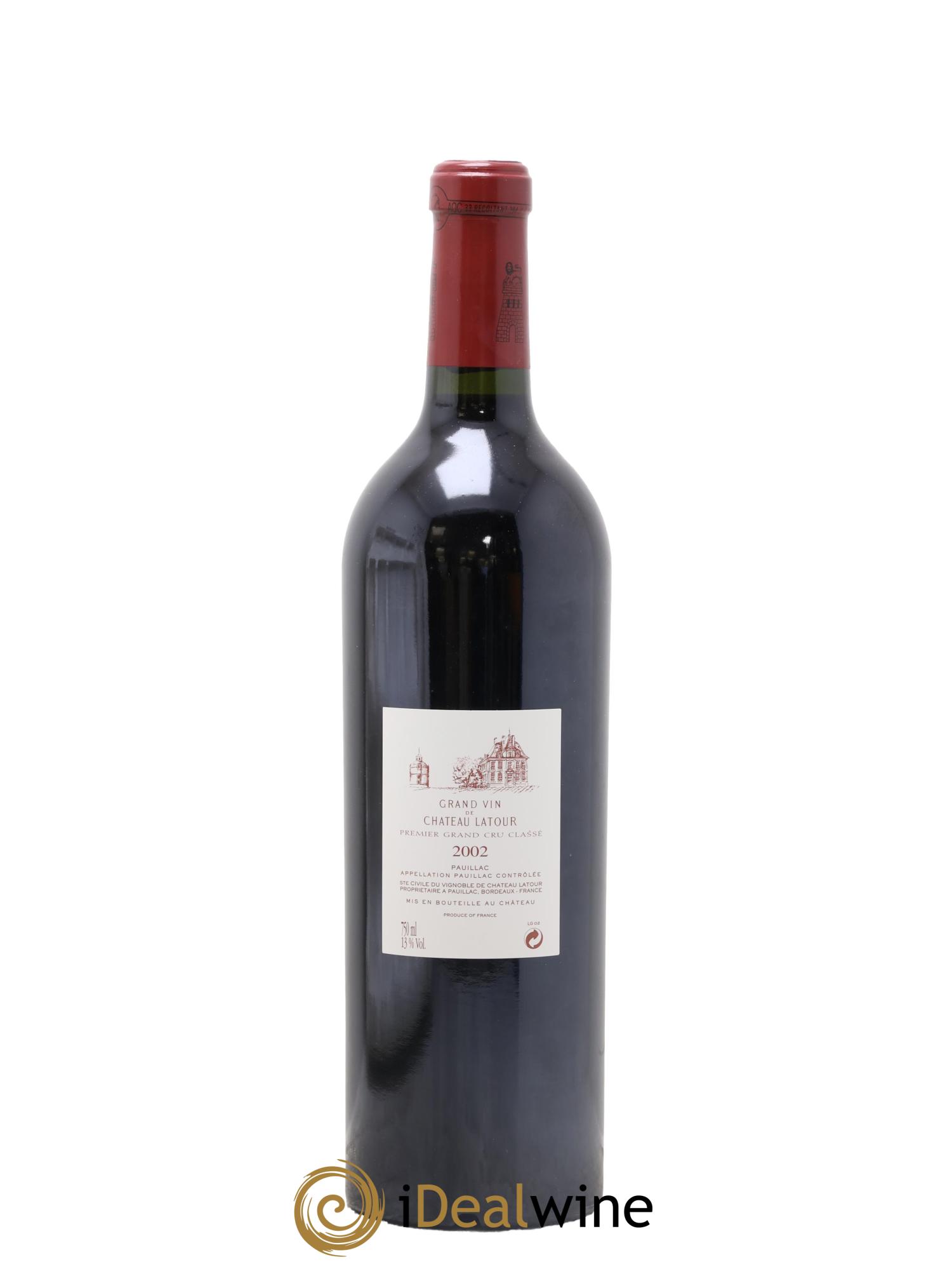 Château Latour 1er Grand Cru Classé 2002 - Lot of 1 bottle - 1