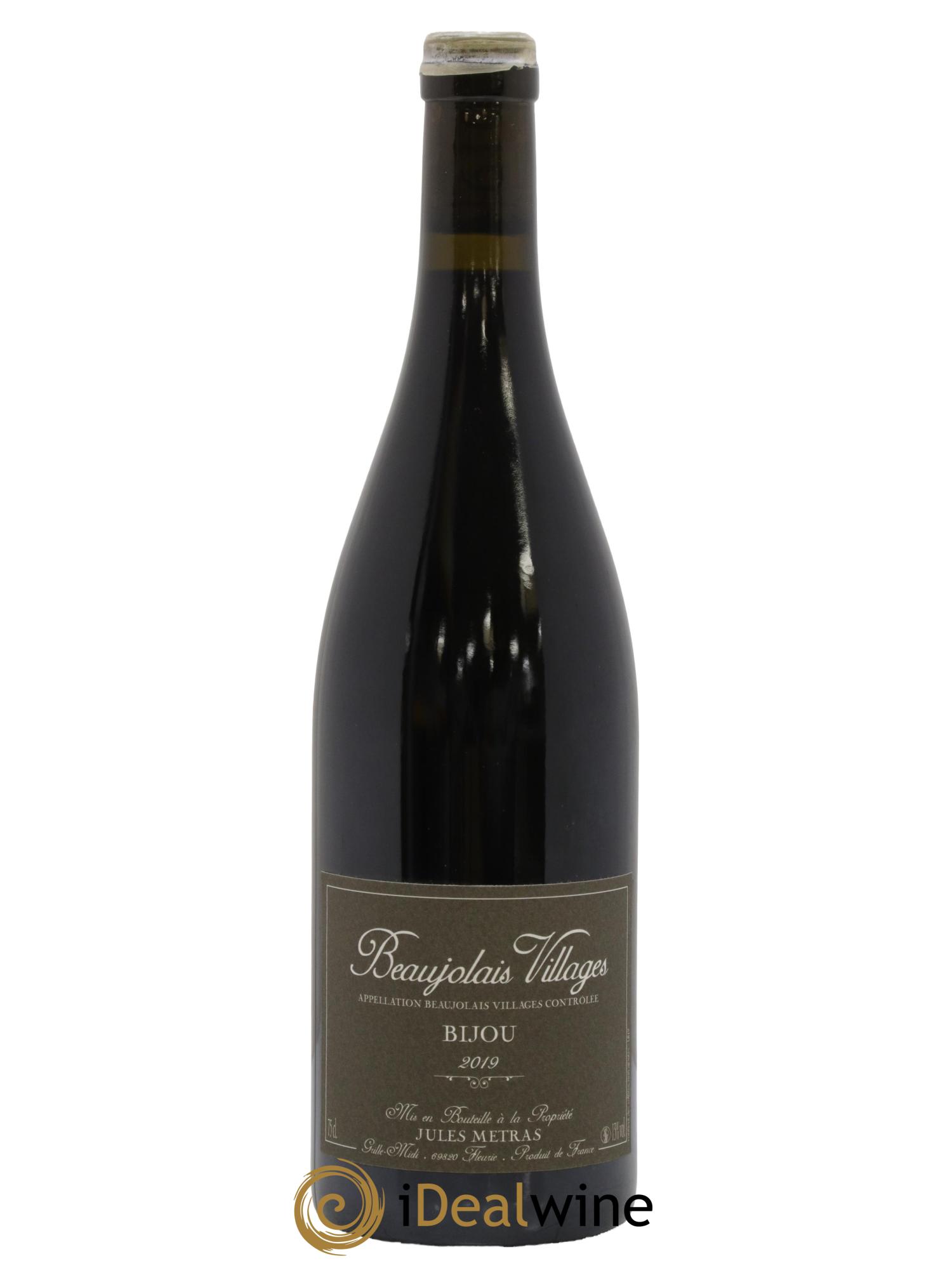 Beaujolais Bijou Jules Métras (Domaine) 2019 - Lot de 1 bouteille - 0