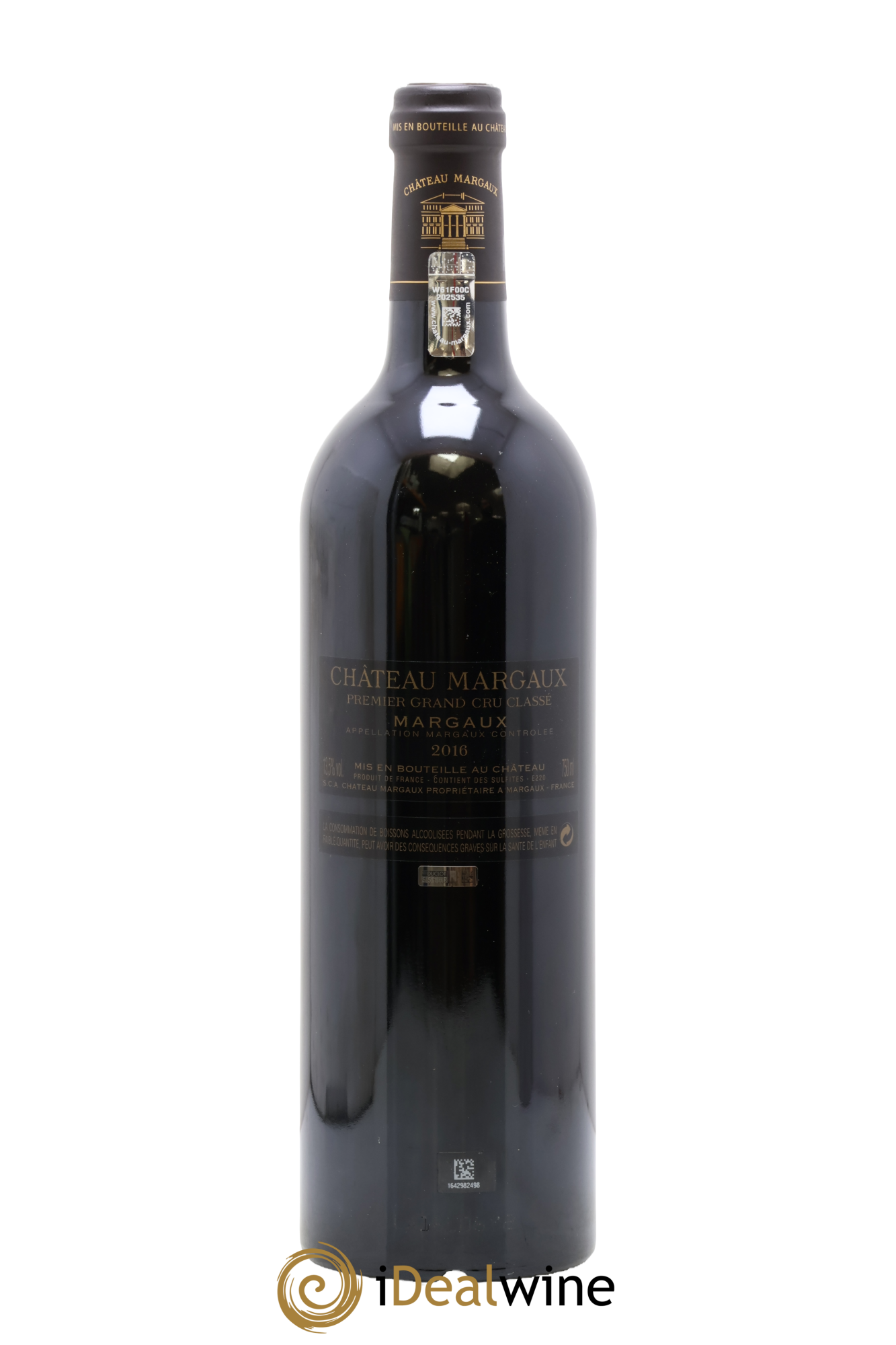 Château Margaux 1er Grand Cru Classé 2016 - Lot de 1 bouteille - 1