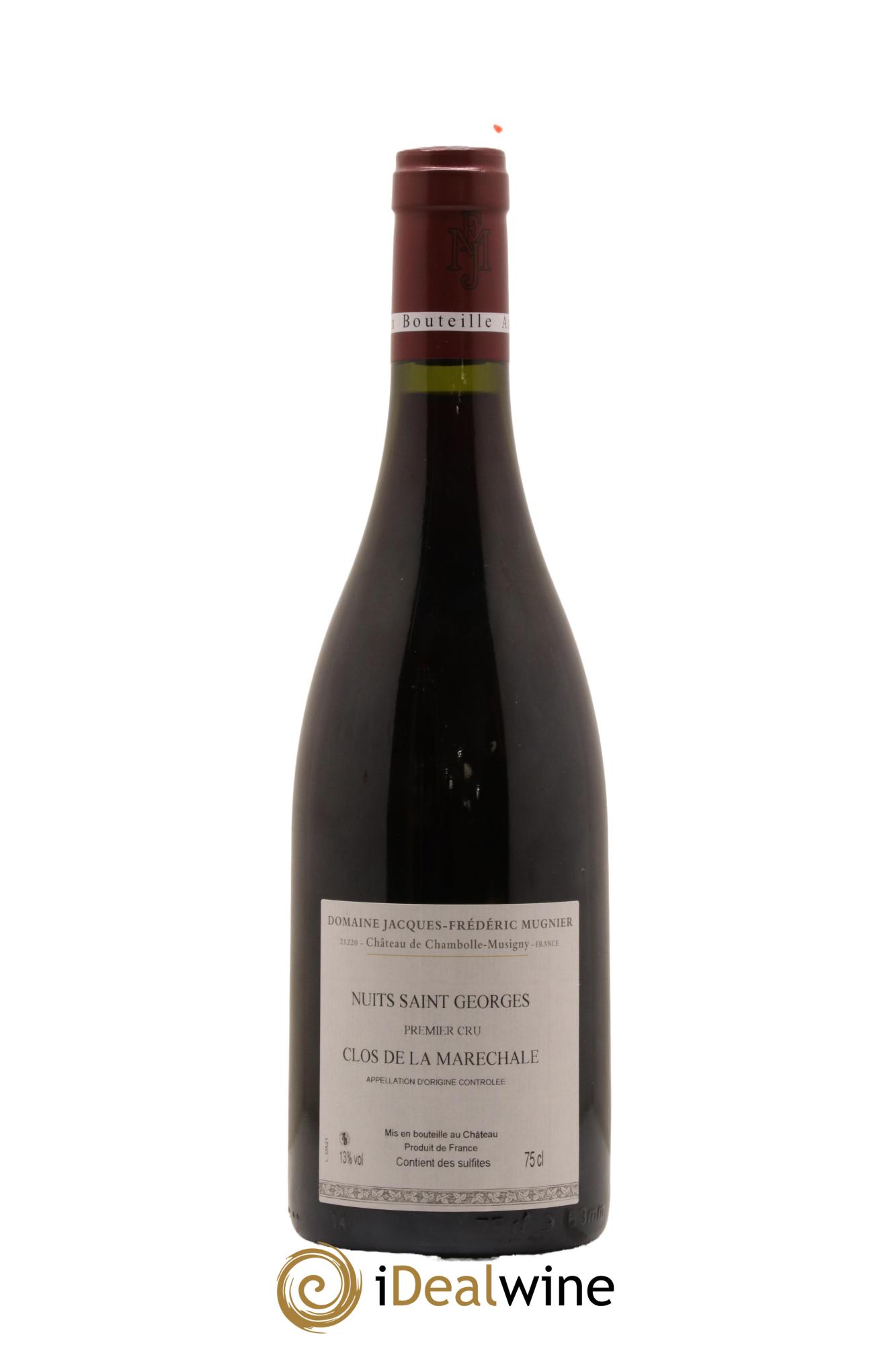Nuits-Saint-Georges 1er Cru Clos de La Maréchale Jacques-Frédéric Mugnier 2021 - Lot de 1 bouteille - 1