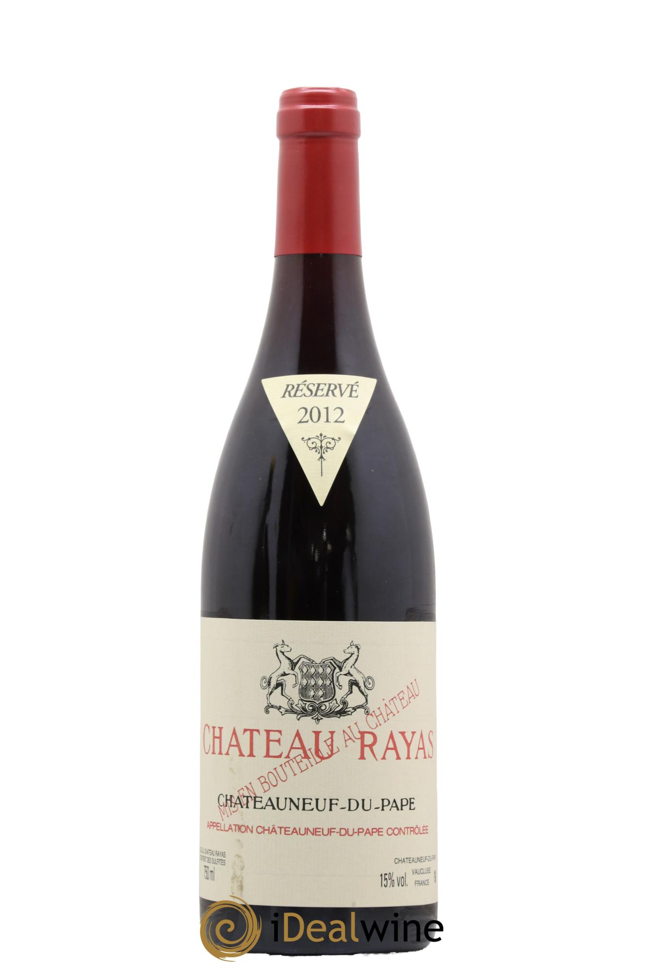 Châteauneuf-du-Pape Château Rayas Emmanuel Reynaud 2012 - Lot de 1 bouteille - 0