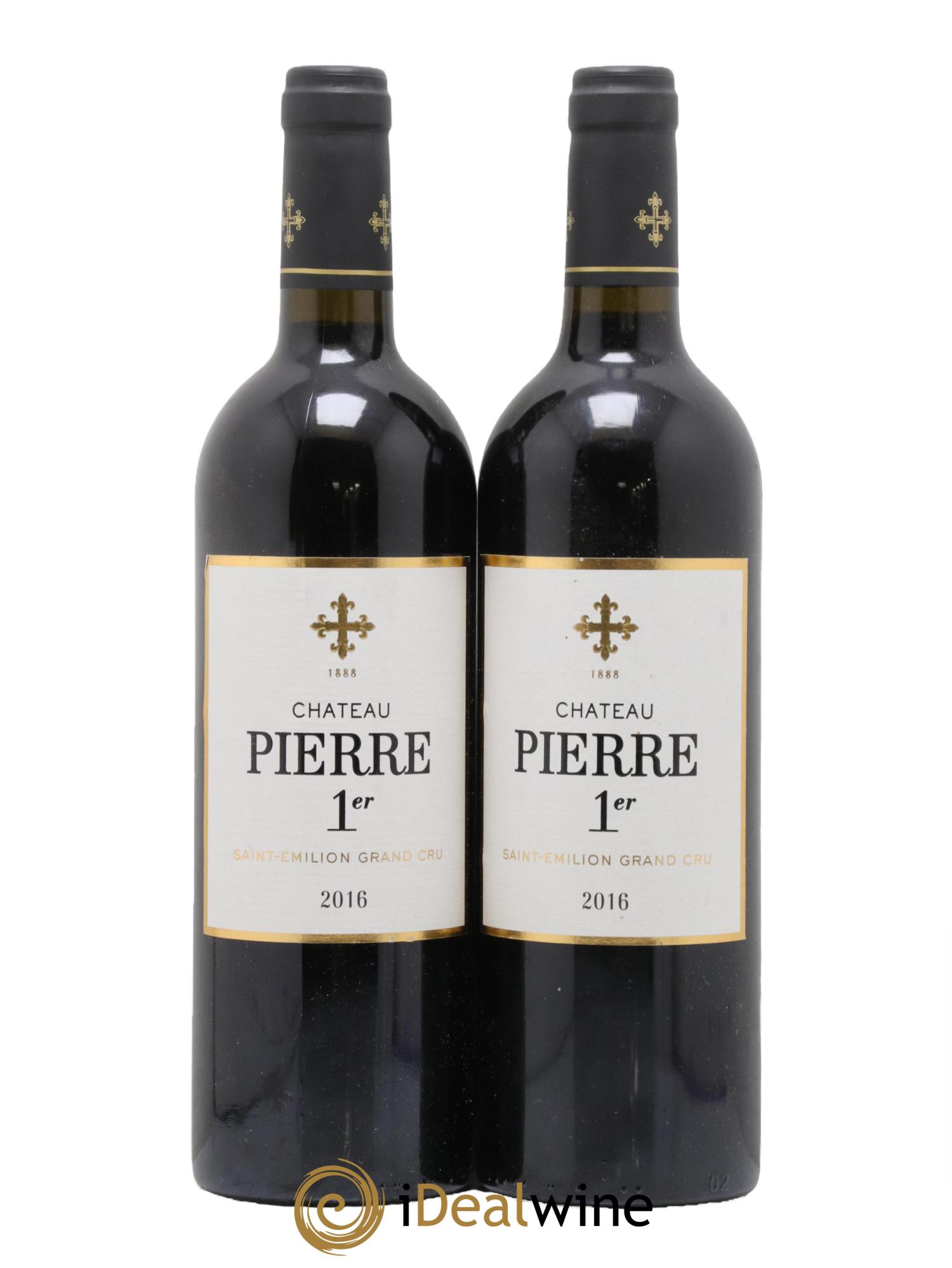 Château Pierre 1er 2016 - Lot de 2 bouteilles - 0