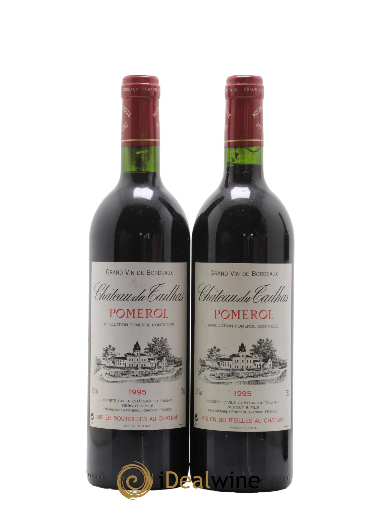 Château du Tailhas 1995 - Lot de 2 bouteilles - 0