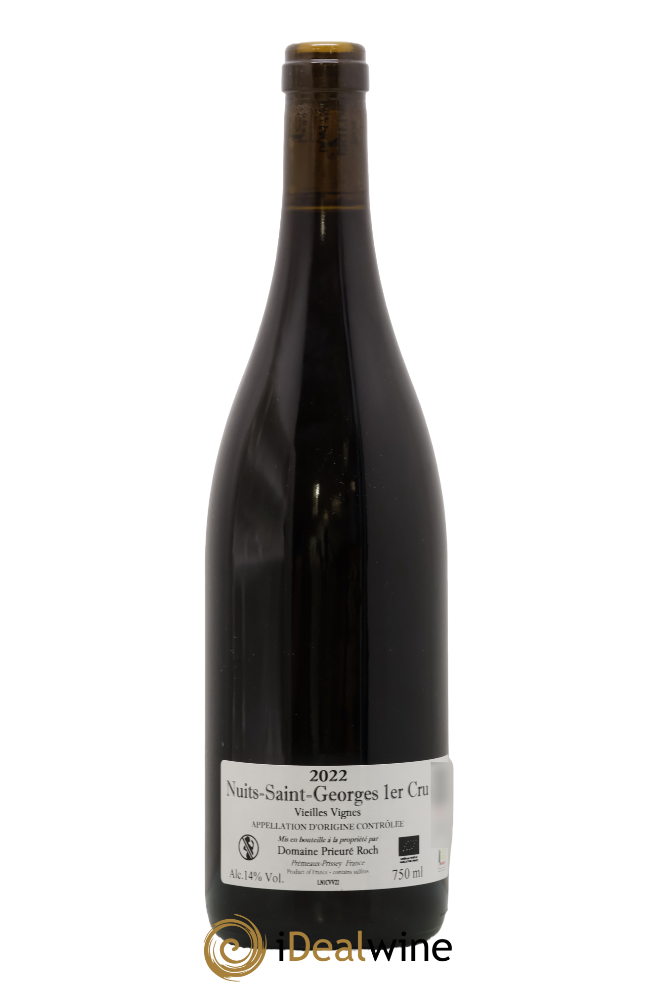 Nuits-Saint-Georges 1er Cru Vieilles Vignes Prieuré Roch 2022 - Lot de 1 bouteille - 1
