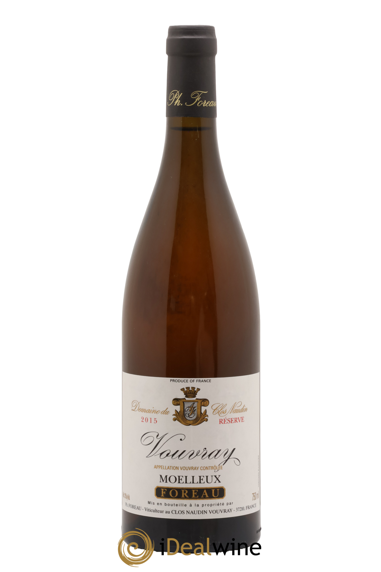 Vouvray Moelleux Réserve Clos Naudin - Vincent Foreau 2015 - Lot of 1 bottle - 0