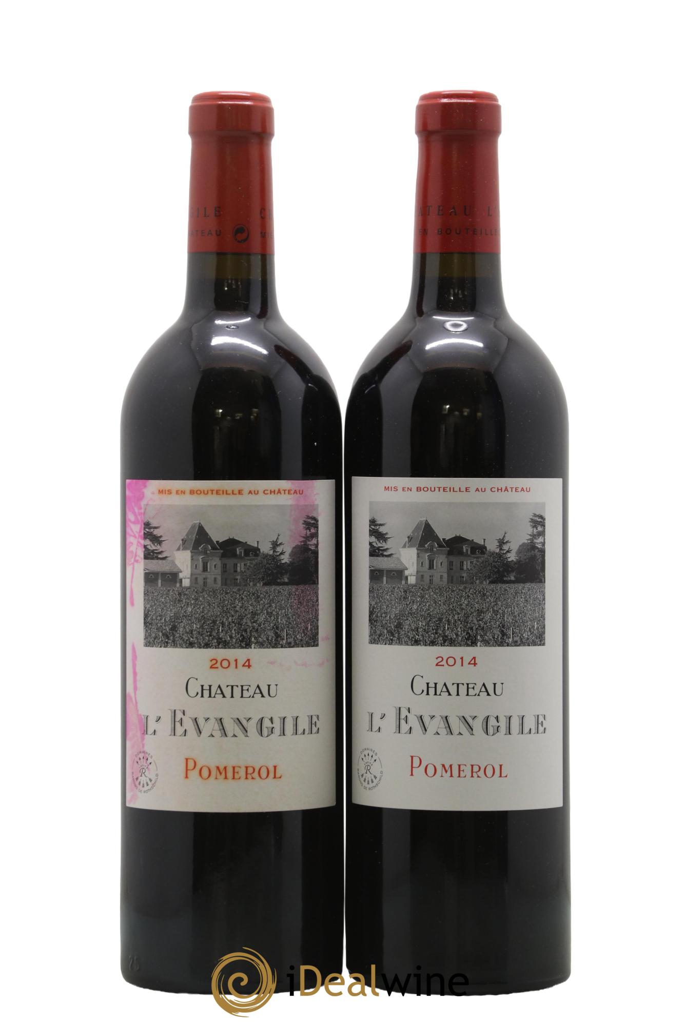 Château l' Évangile 2014 - Posten von 2 Flaschen - 0