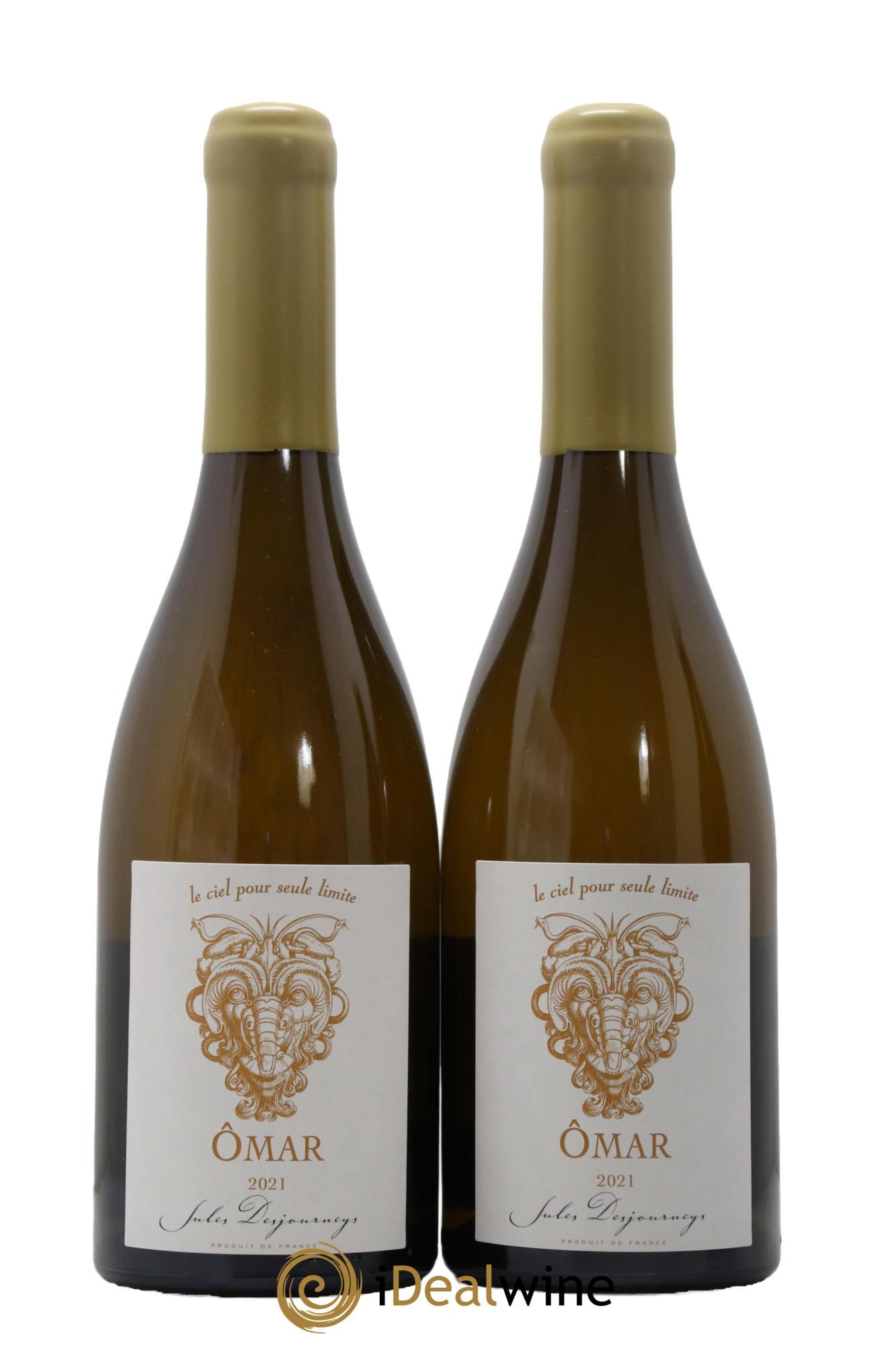 Vin de France Omar Jules Desjourneys 2021 - Lot de 2 bouteilles - 0