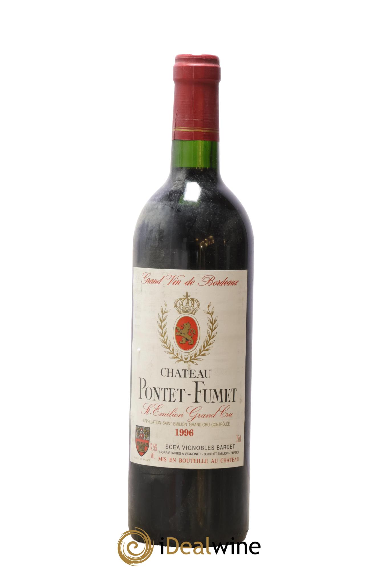 Pontet-Fumet 1996 - Posten von 1 Flasche - 0