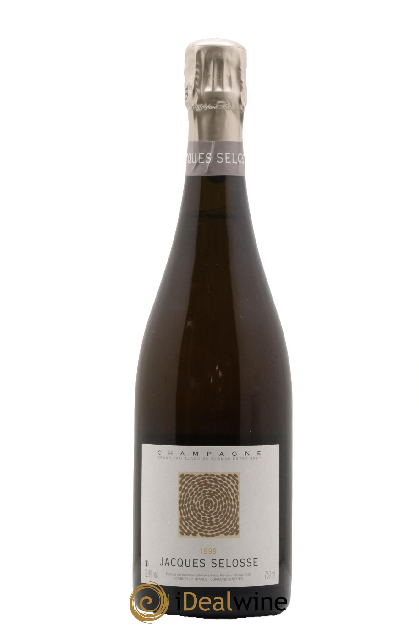 Blanc de Blancs Grand Cru Extra-Brut Jacques Selosse 1999 - Lot of 1 bottle - 0