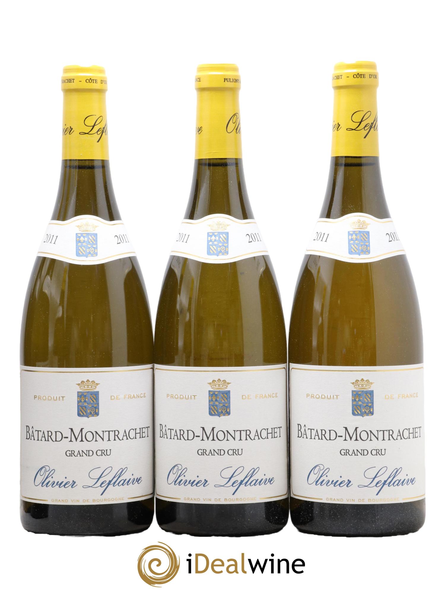 Bâtard-Montrachet Grand Cru Olivier Leflaive 2011 - Posten von 6 Flaschen - 1