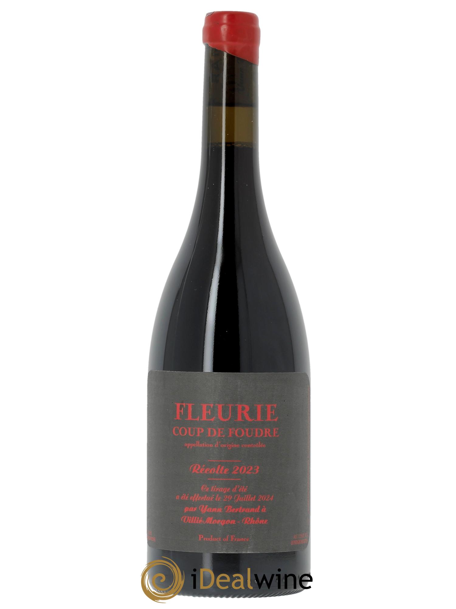 Fleurie Coup de Foudre Yann Bertrand  2023 - Lot de 1 bouteille - 0