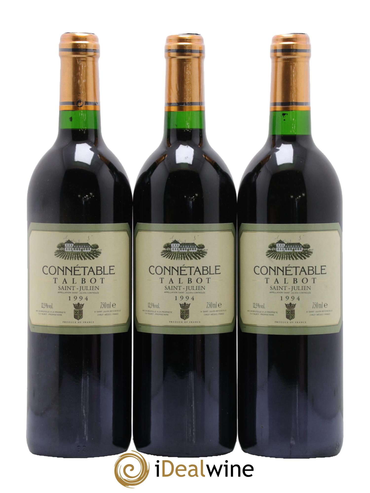 Connétable de Talbot Second Vin 1994 - Lot de 12 bouteilles - 4