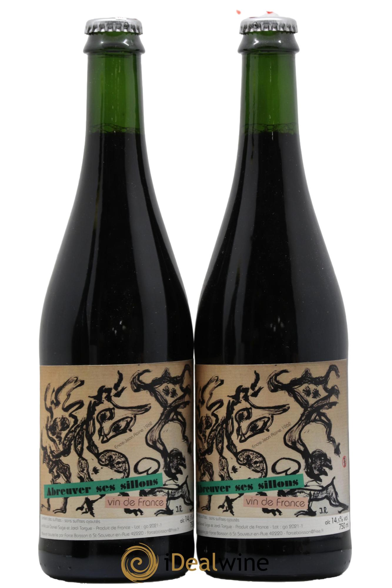 Vin de France Abreuver ses sillons Daniel Sage 2020 - Lot of 2 bottles - 0