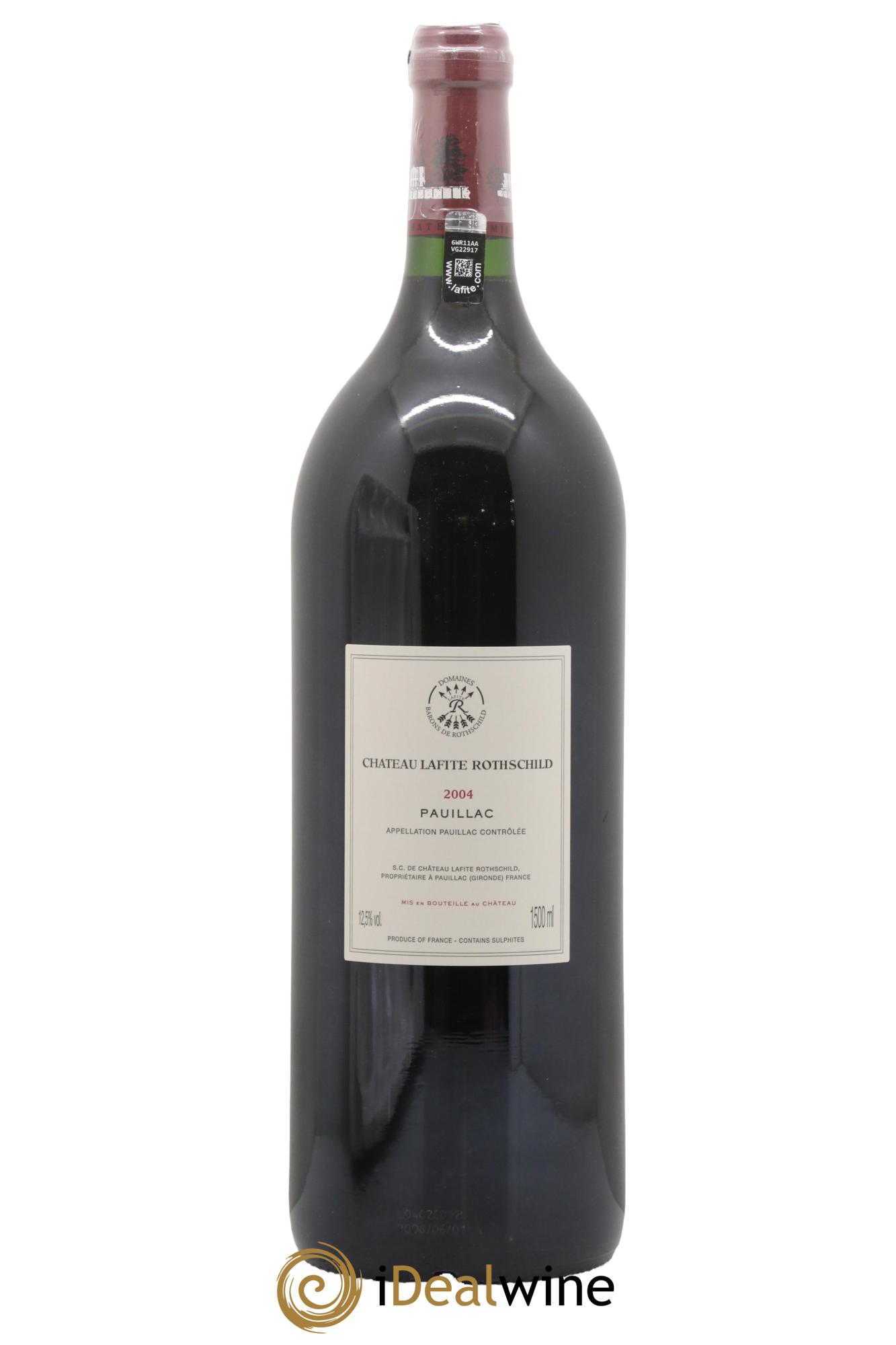 Château Lafite Rothschild 1er Grand Cru Classé 2004 - Lot de 1 magnum - 1