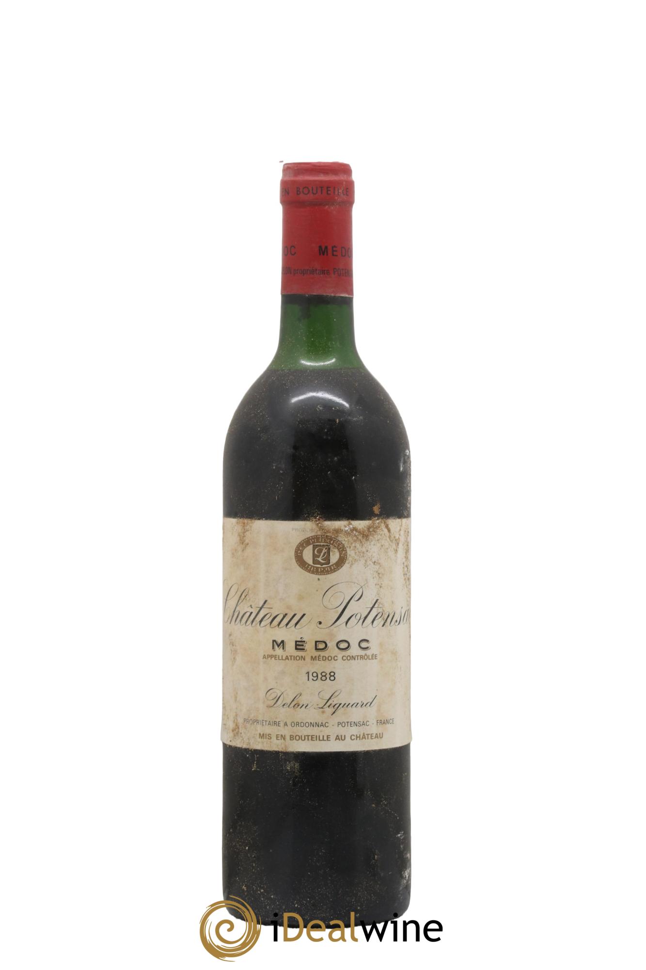 Château Potensac 1988 - Lot de 1 bouteille - 0