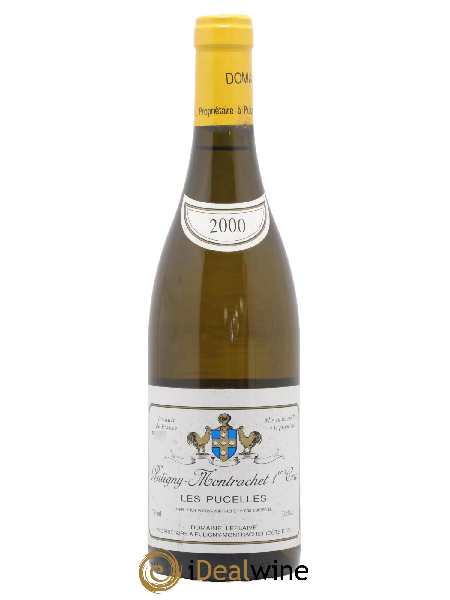 Puligny-Montrachet 1er Cru Les Pucelles Leflaive (Domaine) 2000 - Lot de 1 bouteille - 0