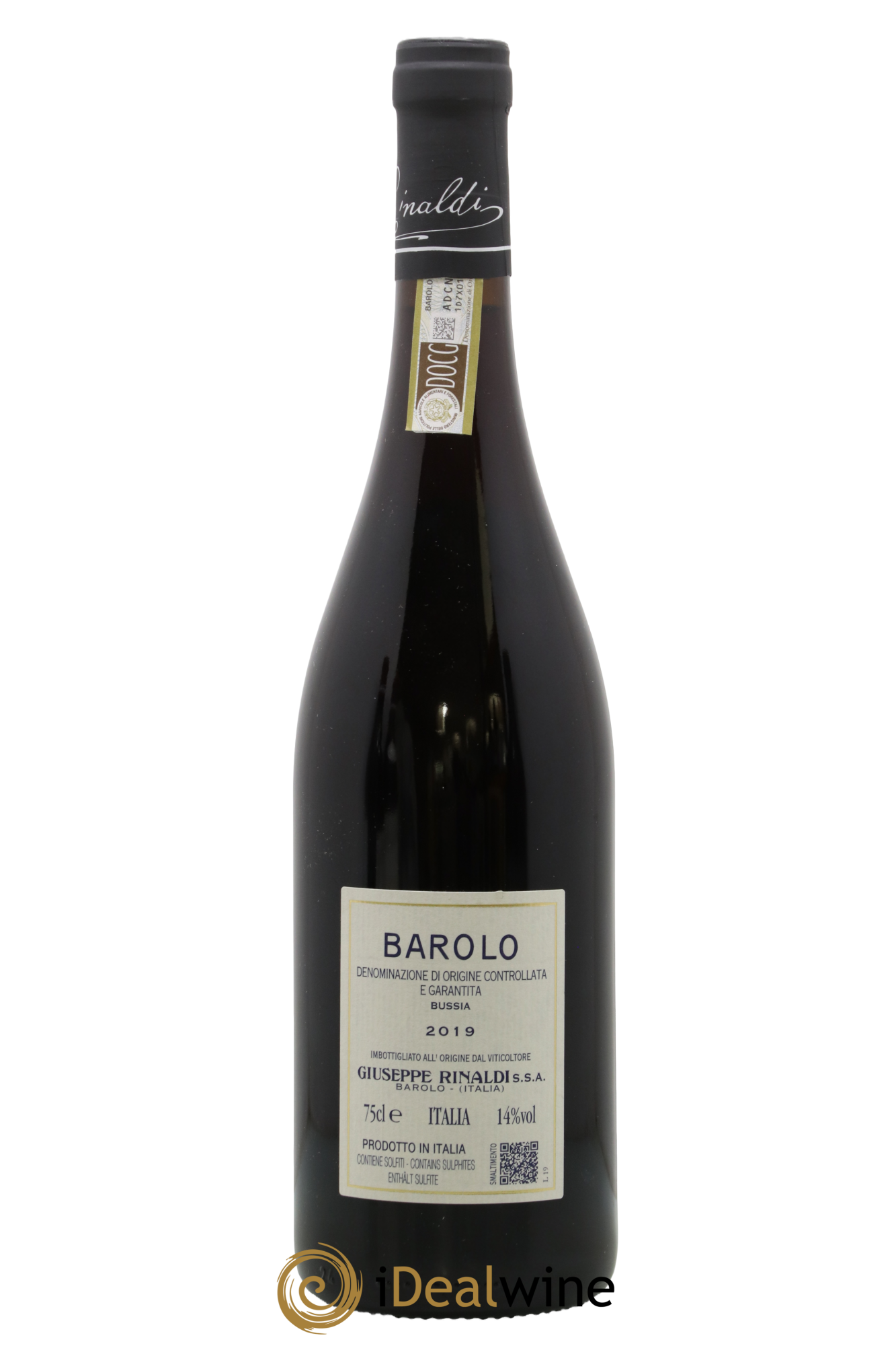 Barolo DOCG Bussia Giuseppe Rinaldi 2019 - Lot de 1 bouteille - 1