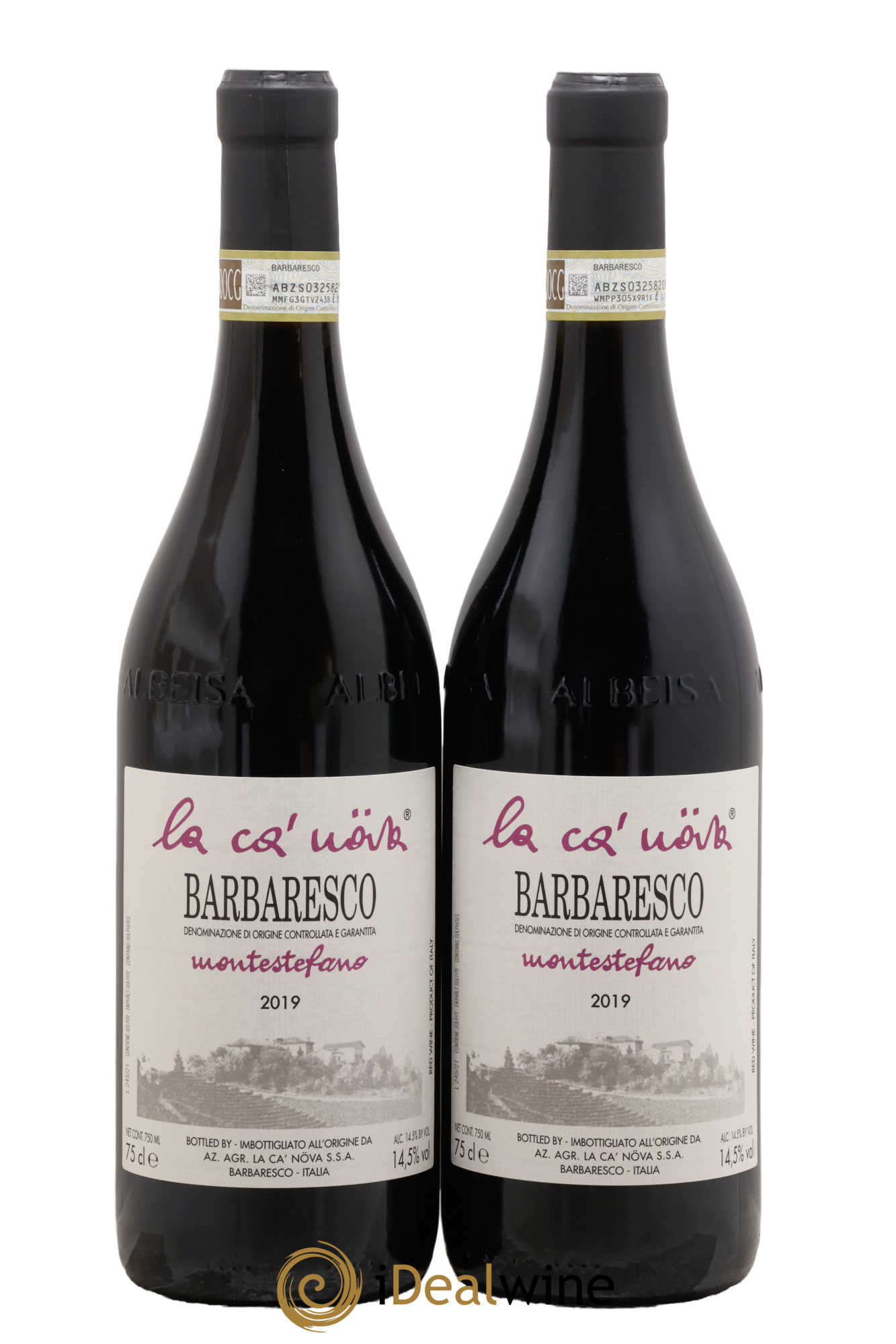 Barbaresco DOCG La Ca' Nova Montestefano 2019 - Posten von 2 Flaschen - 0