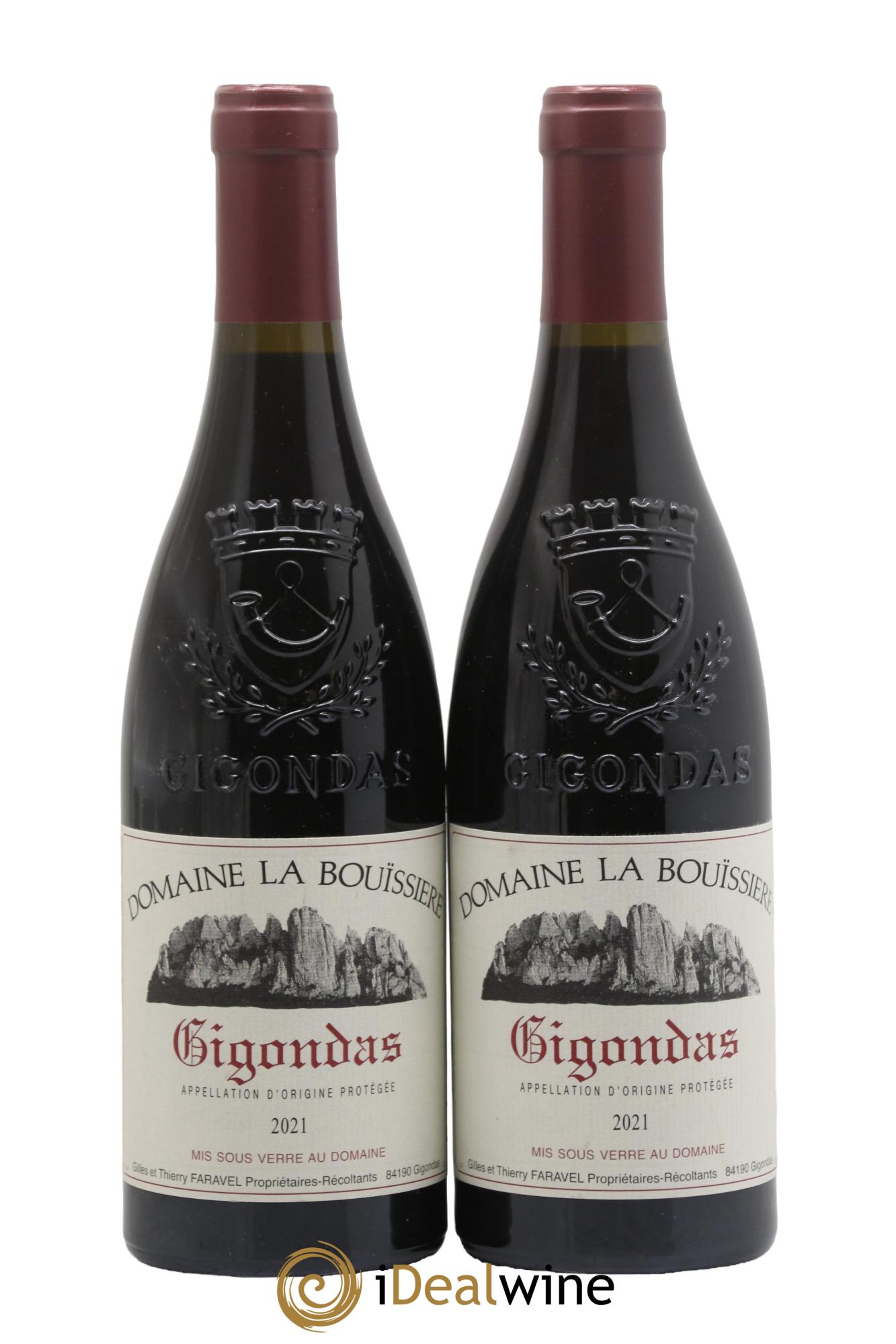 Gigondas La Bouïssière 2021 - Lot de 2 bouteilles - 0