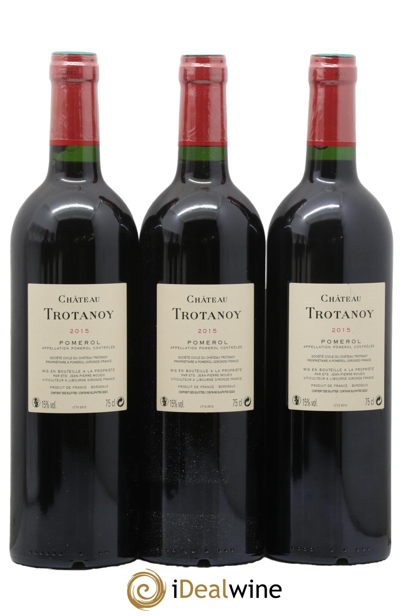 Château Trotanoy 2015 - Lot of 6 bottles - 2