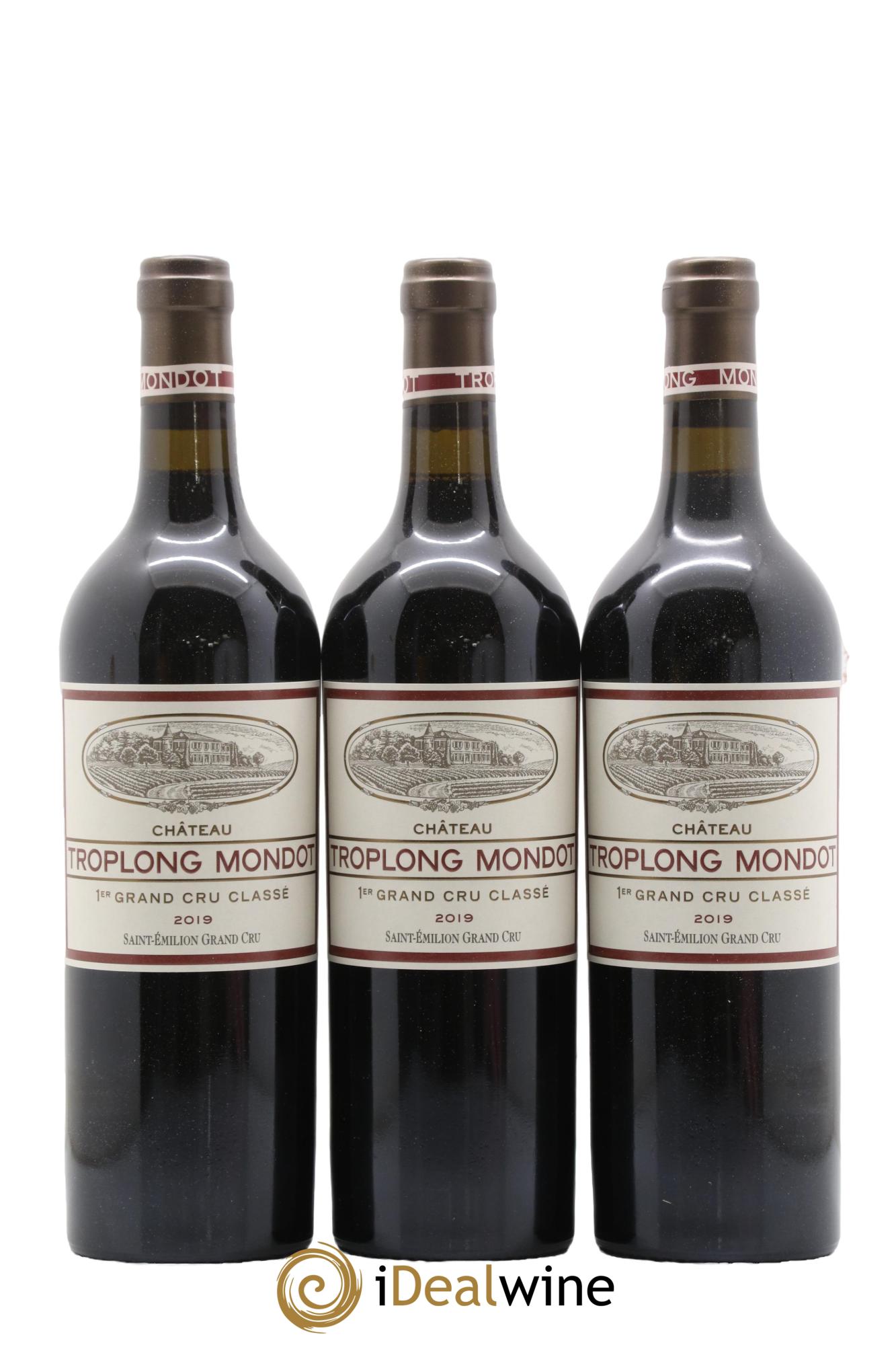 Château Troplong Mondot 1er Grand Cru Classé B 2019 - Lot of 6 bottles - 1