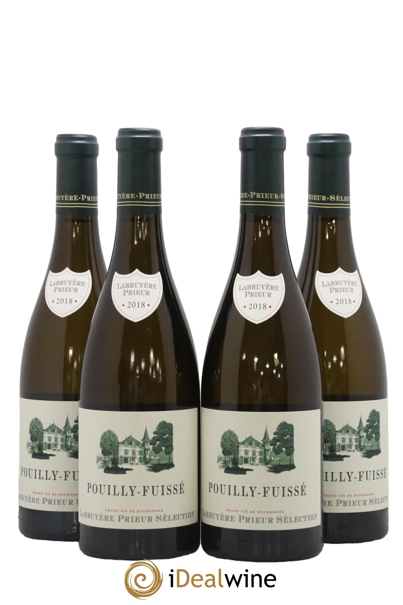Pouilly-Fuissé Labruyere-Prieur 2018 - Posten von 4 Flaschen - 0