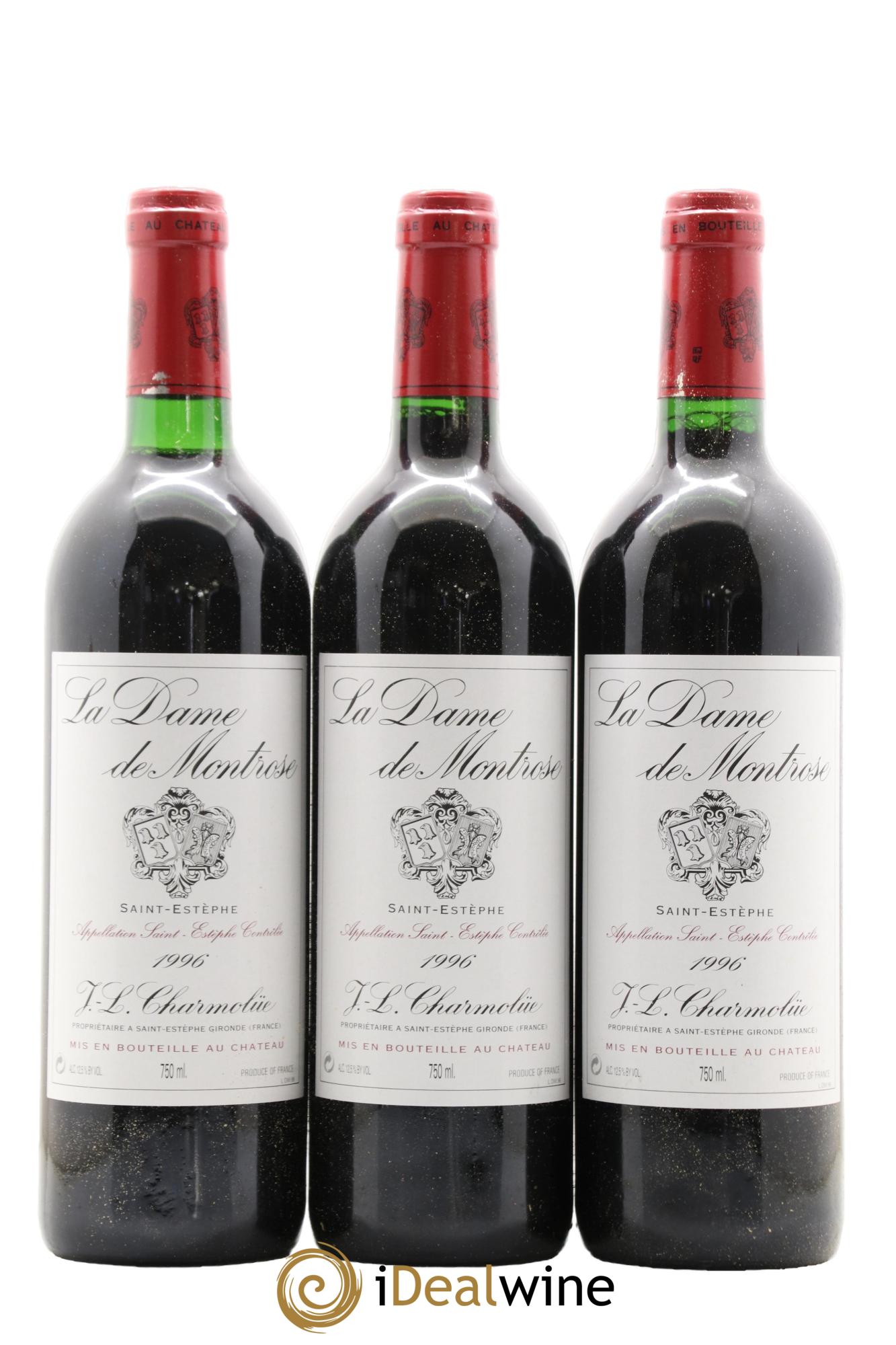 La Dame de Montrose Second Vin 1996 - Lot de 12 bouteilles - 4