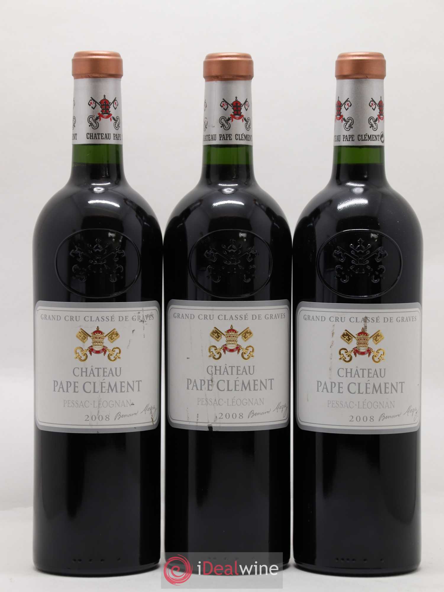 Château Pape Clément Cru Classé de Graves 2008 - Lotto di 6 bottiglie - 1