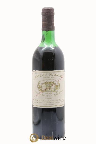 Château Margaux 1er Grand Cru Classé 1978 - Lot of 1 bottle - 0