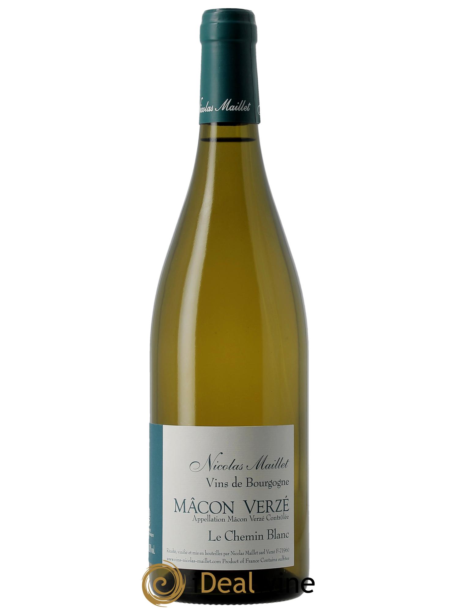 Mâcon-Verzé Le Chemin Blanc Nicolas Maillet 2022 - Lot of 1 bottle - 0