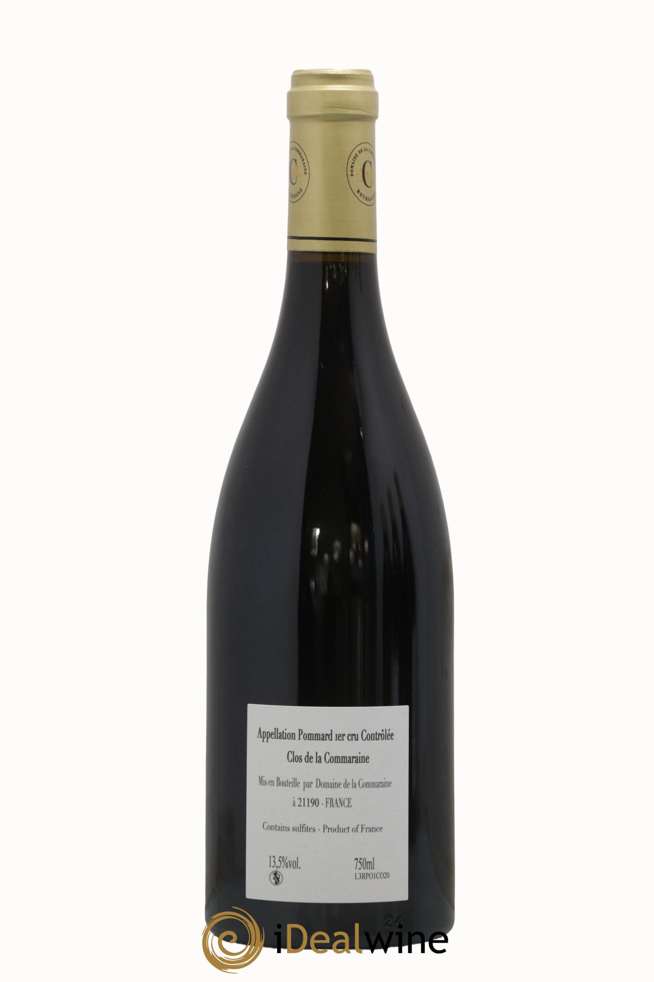 Pommard 1er Cru Clos de la Commaraine Domaine de la Commaraine 2020 - Lot of 1 bottle - 1