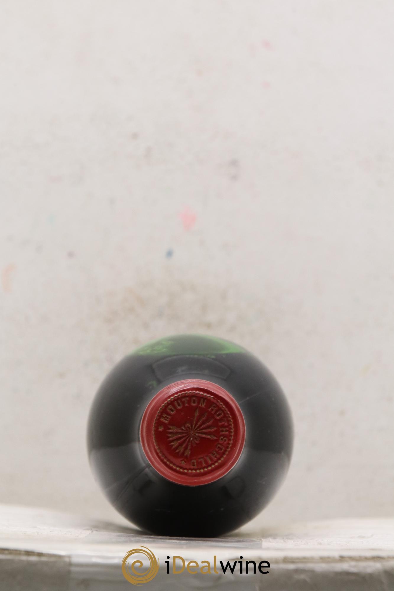 Château Mouton Rothschild 1er Grand Cru Classé 1973 - Lot de 1 demi bouteille - 1