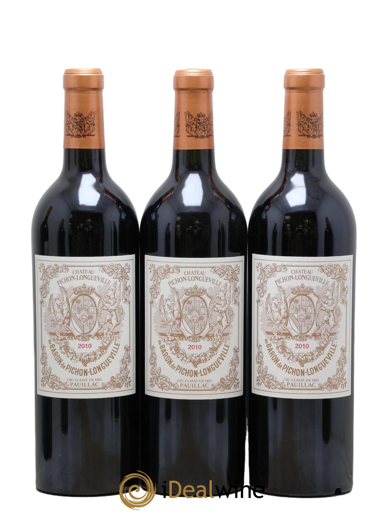 Pichon Longueville Baron 2ème Grand Cru Classé 2010 - Posten von 6 Flaschen - 1