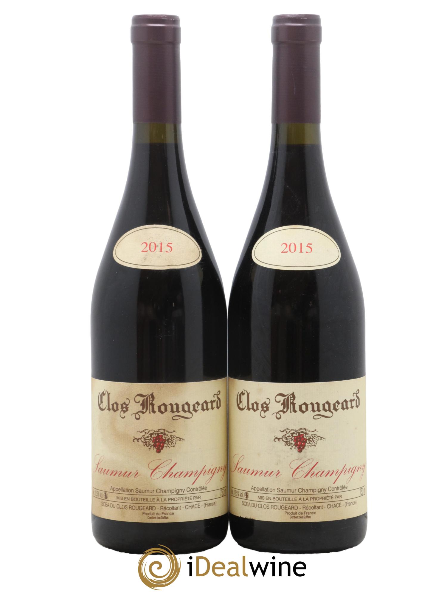 Saumur-Champigny Clos Rougeard 2015 - Lot de 2 bouteilles - 0