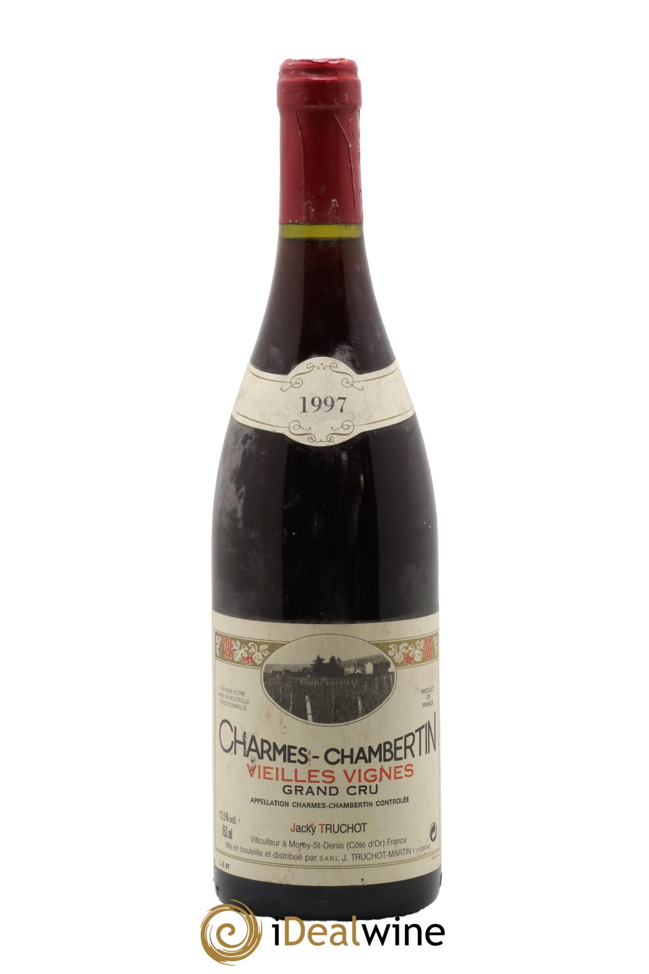 Charmes-Chambertin Grand Cru Vieilles Vignes Jacky Truchot 1997 - Lotto di 1 bottiglia - 0
