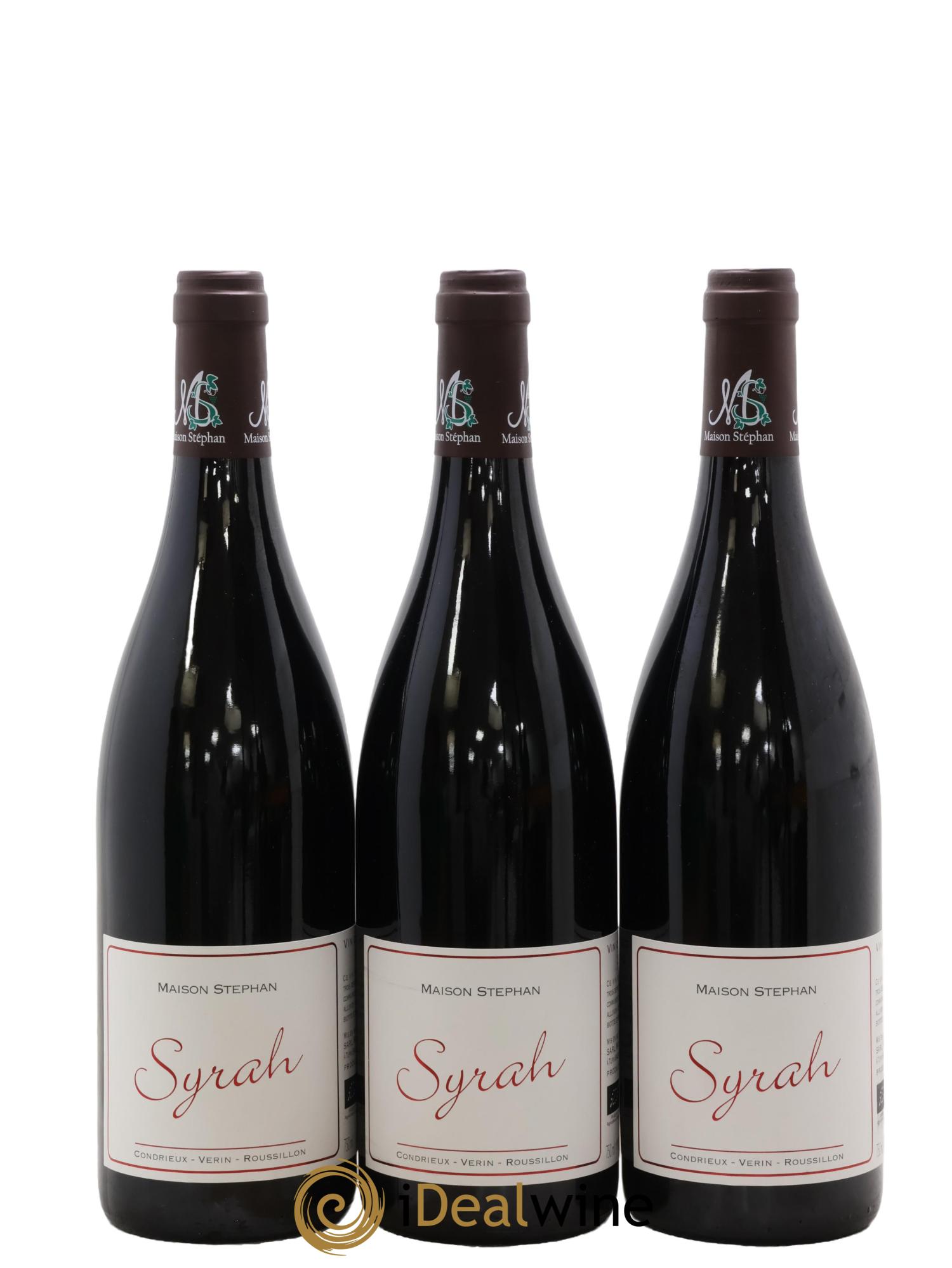 Vin de France Syrah Jean-Michel Stephan 2023 - Lot de 3 bouteilles - 0